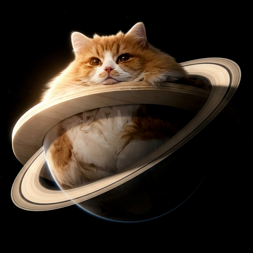 Caturn, catalogued disc